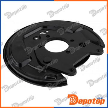 Déflecteur, disque de frein arrière gauche pour TOYOTA | HTO-TY-058, 46504-52010